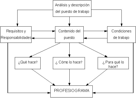 analisis de puestos. puesto (nivel de formación