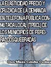
LA ELASTICIDAD PRECIO Y CRUZADA DE LA DEMANDA EN TELEFONA PBLICA CONMUTADA LOCAL (TPBCL) DE LOS MUNICIPIOS DE PEREIRA - DOSQUEBRADAS   
