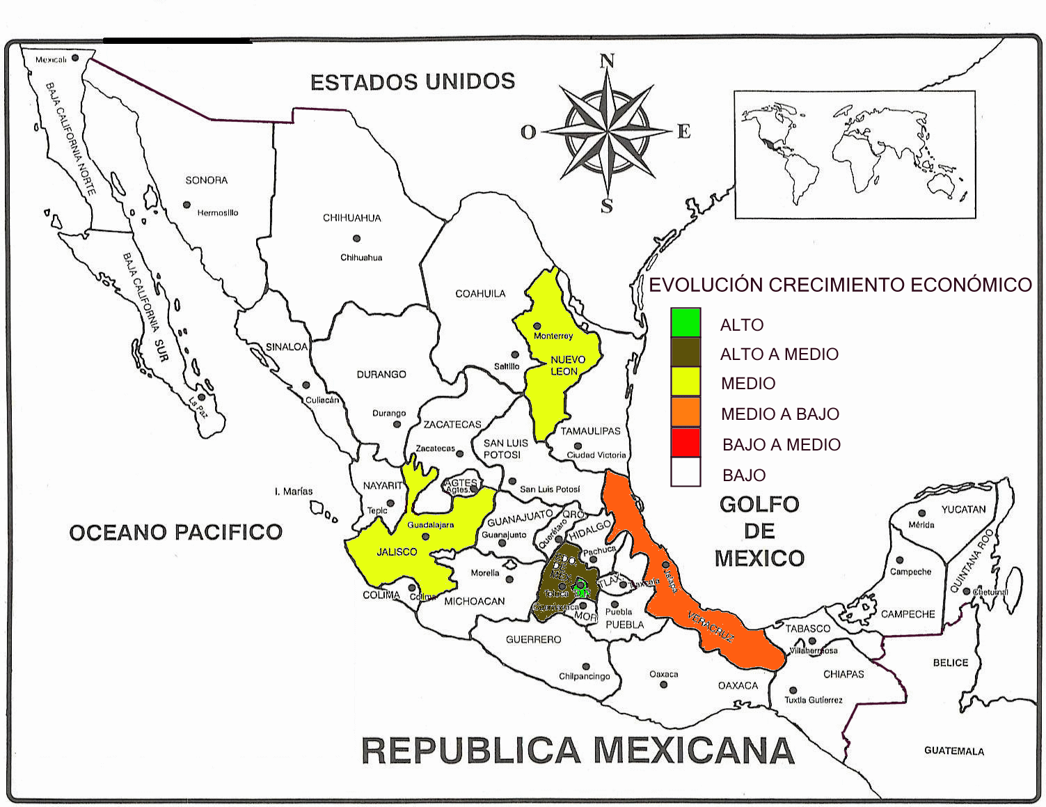 republica mexicana description