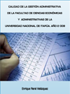 Portada de la tesis gratuita sobre Calidad de la gestión administrativa de la Facultad de Ciencias Cconómicas y Administrativas de la 
Universidad Nacional de Itapúa  