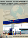 Portada de la tesis gratuita sobre Análisis crítico del recurso de revocación aduanero en México