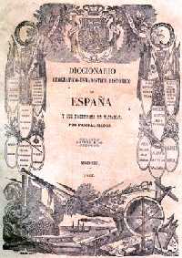 Diccionario geogr�fico-estad�stico-hist�rico de Espa�a