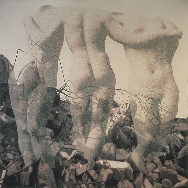 Fabiola Ubani<em>, Cárites</em> (2003). Impresión digital y  punta seca sobre papel Michel de 240 g (79 x 79 cm). Fuente propia.