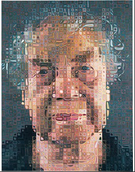 Chuck  Close, Merce, 2005