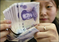 Yuan dinero de China